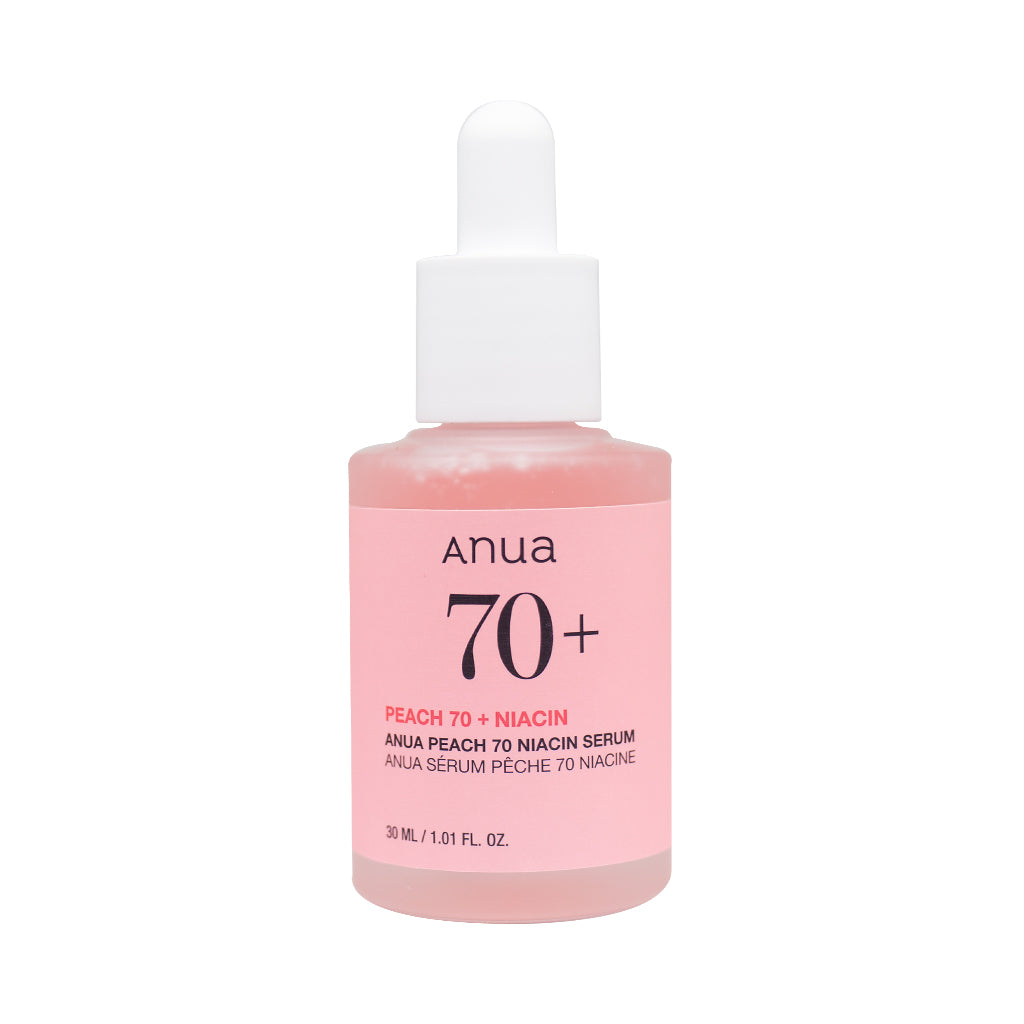 アヌア 桃 70% ナイアシンセラム (2025) - 30ml