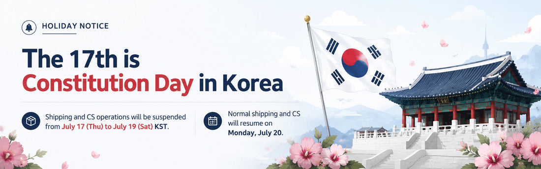 Constitution Day Holiday Notice: Shipping & Customer Service Closure