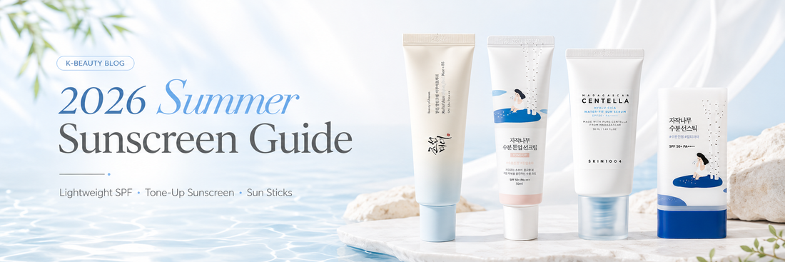 2026 Summer Sunscreen Guide: Lightweight SPF, Tone-Up Sunscreen & Sun Sticks