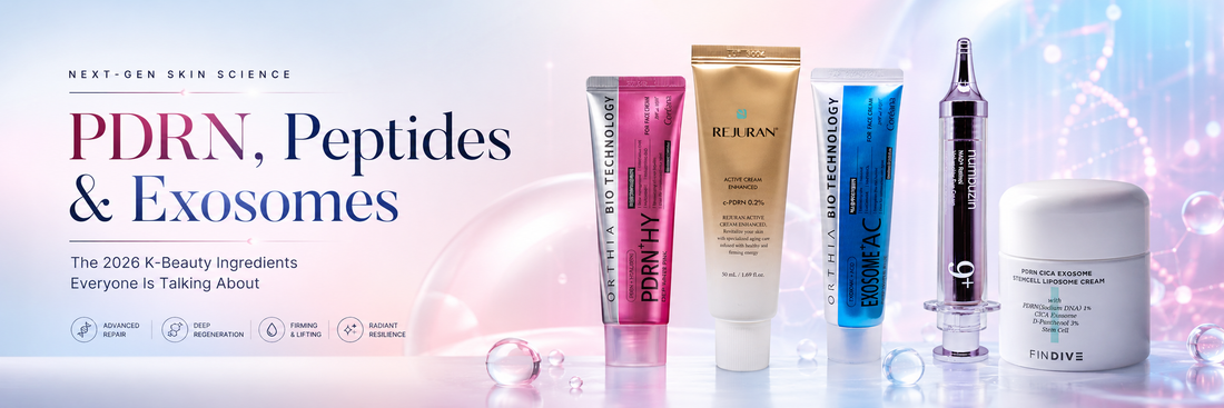 PDRN, Peptides & Exosomes: The 2026 K-Beauty Ingredients Everyone Is Talking About