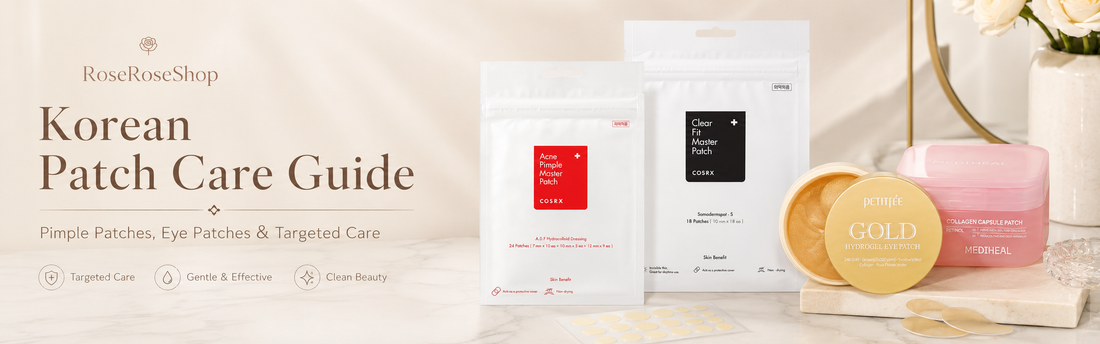 Korean Patch Care Guide: How to Use Pimple Patches, Eye Patches & Targeted Skin Care