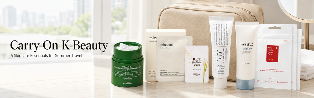 Carry-On K-Beauty: 6 Skincare Essentials for Summer Travel