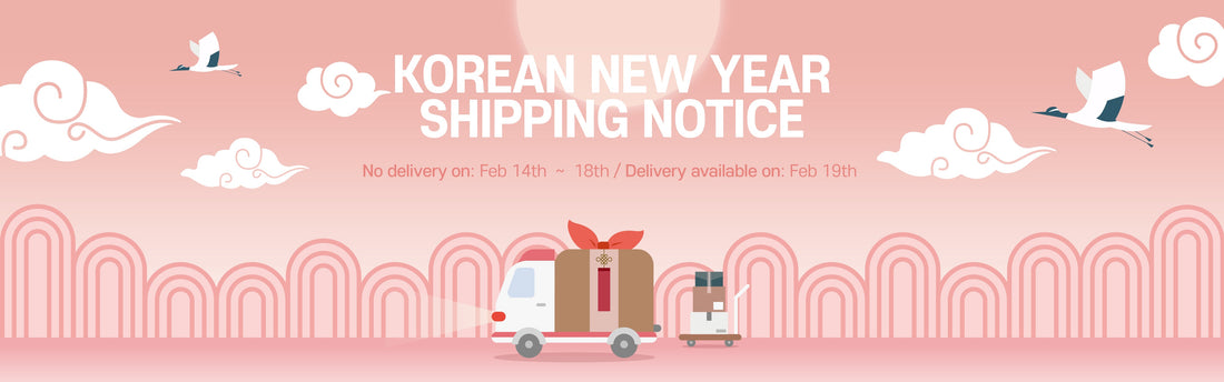 Korean New Year Shipping Notice
