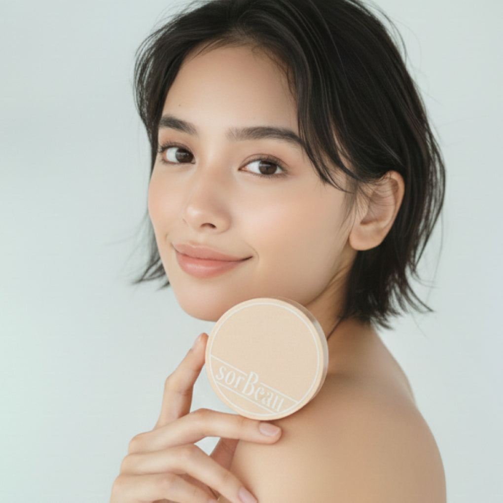 [SORBEAU] White Cover Cushion - 14g