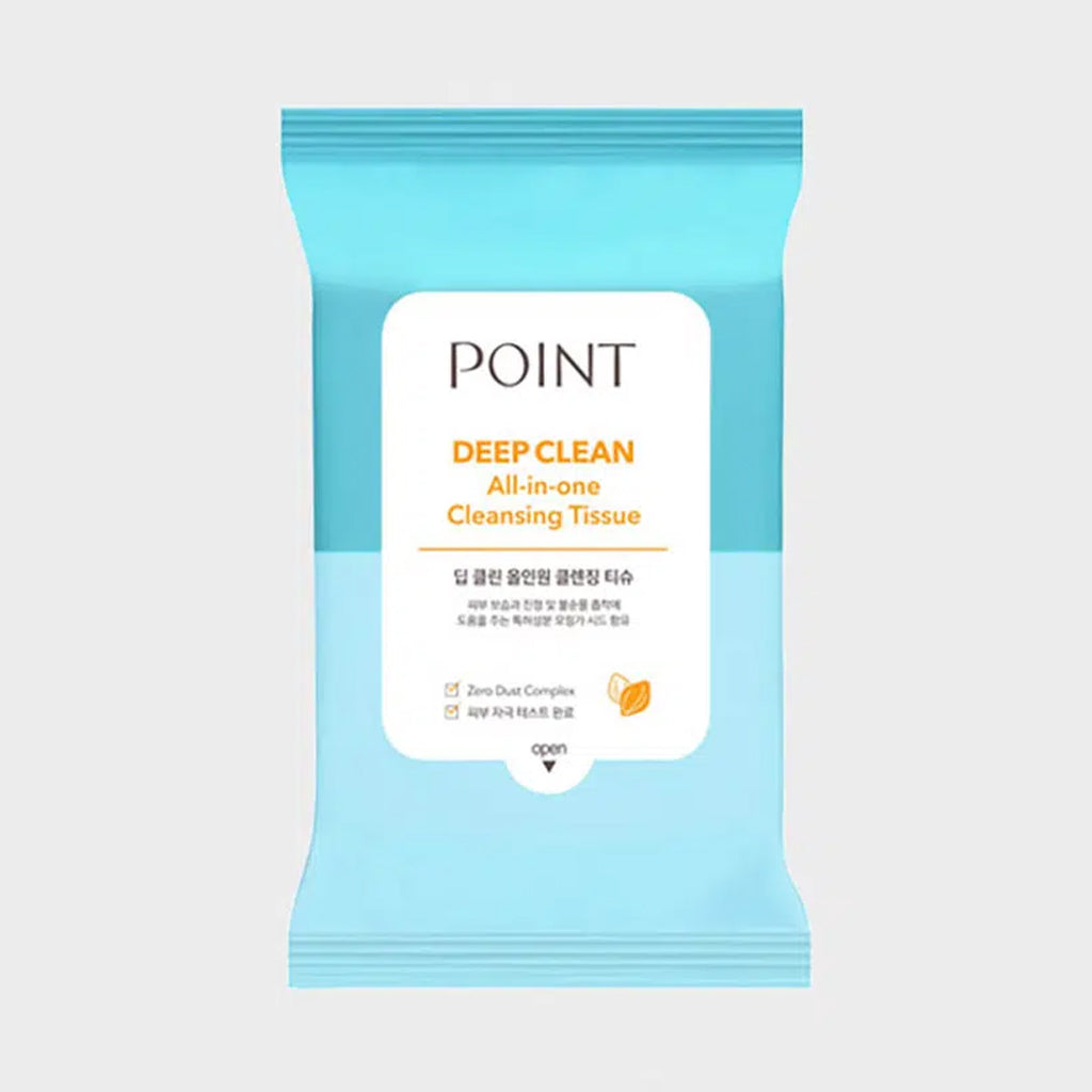 [DAISO] POINT Deep Clean All-in-one Cleansing Tissue - 30ea