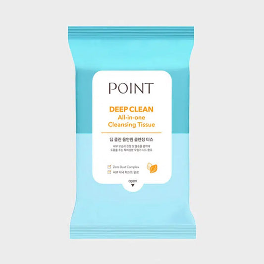 [DAISO] POINT Deep Clean All-in-one Cleansing Tissue - 30ea