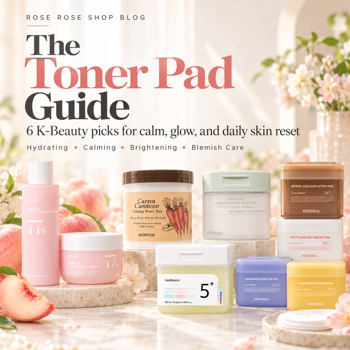 A K-Beauty Guide to Choosing the Right Toner Pad