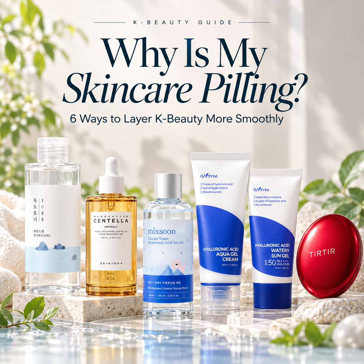 Why Is My Skincare Pilling?_6 Ways to Layer K-Beauty More Smoothly
