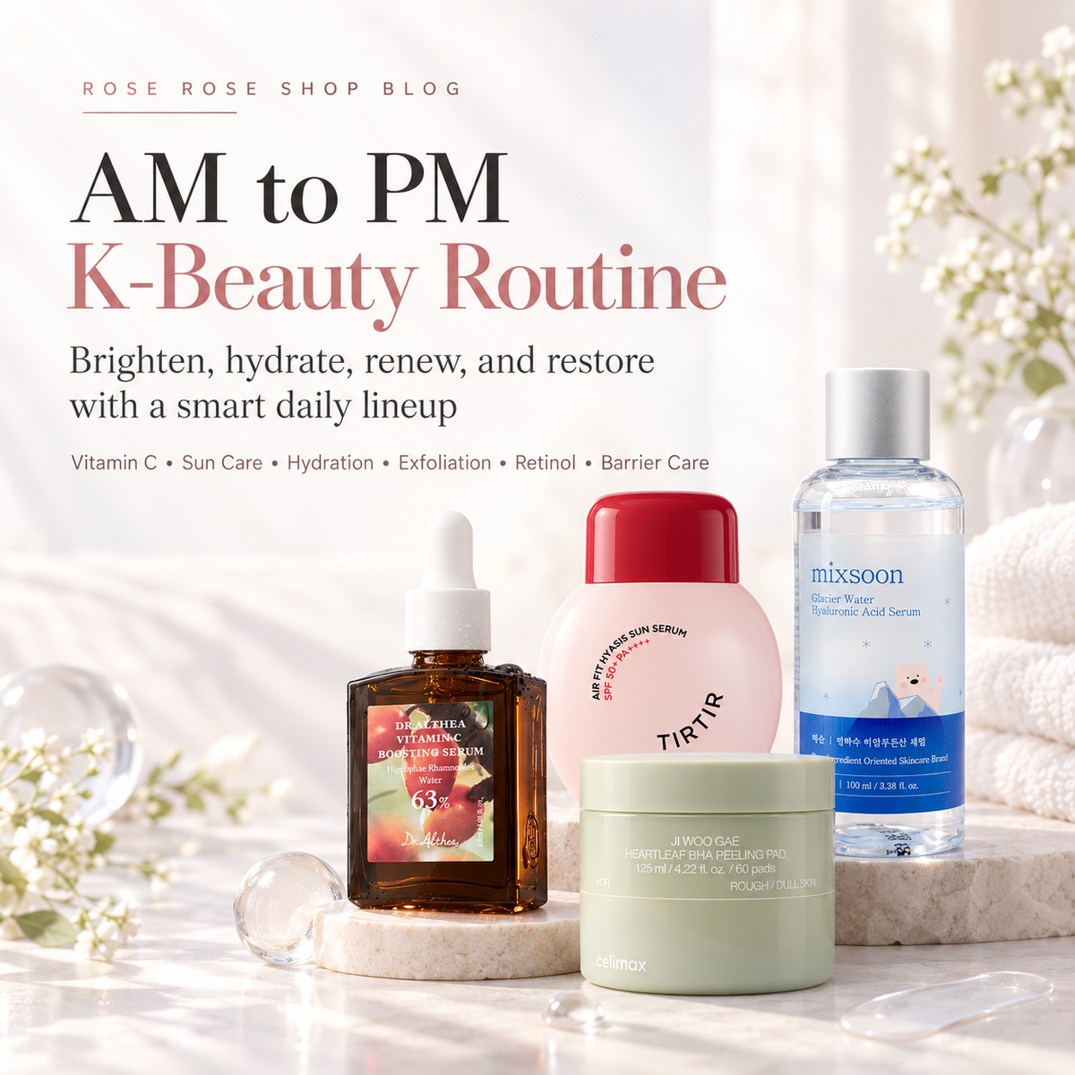 AM or PM? When to Use Your K-Beauty Products