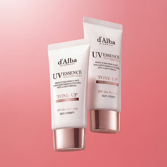 [DALBA] Waterfull Tone-Up Sun Cream Pink Correcting (SPF50+ PA++++) - 1pack (65ml x 2ea)