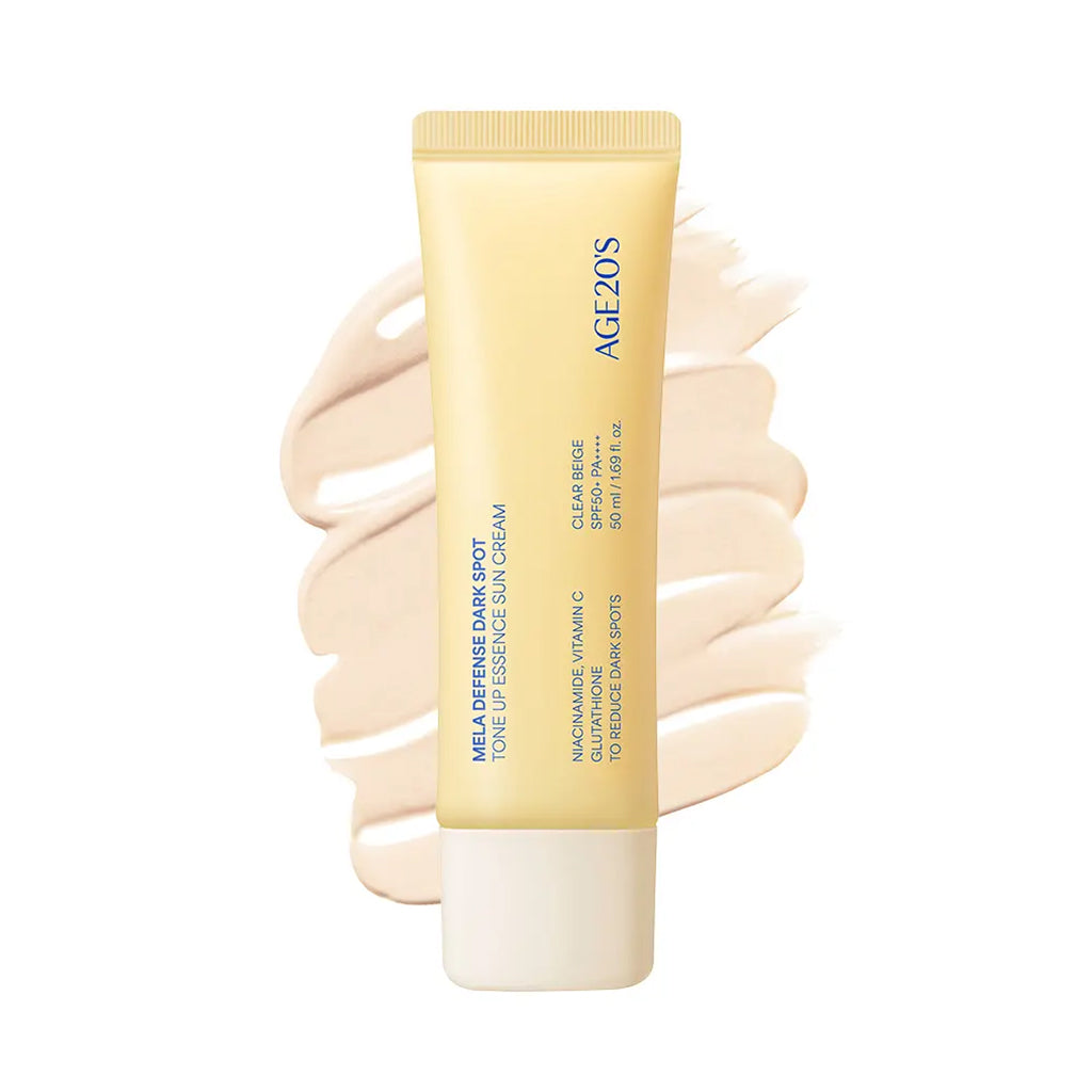 [AGE20'S] Mela Defense Dark Spot Tone Up Essence Sun Cream (SPF50+ PA++++) - 50ml