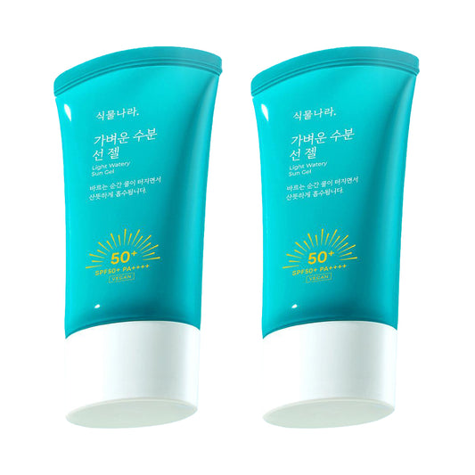 [SHINGMULNARA] Light Watery Sun Gel (SPF50+ PA++++) - 1pack (60ml x 2ea)