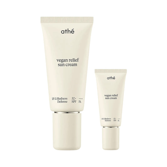 [ATHE] Vegan Relief Sun Cream (SPF50+ PA++++) - 1pack (50ml+35ml)