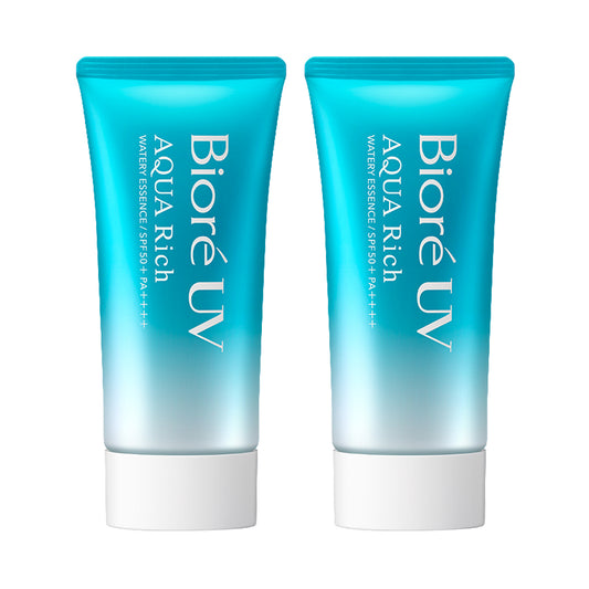 [BIORE] UV Aqua Rich Watery Essence (SPF50+ PA++++) - 1pack (50g x 2) + 20g)