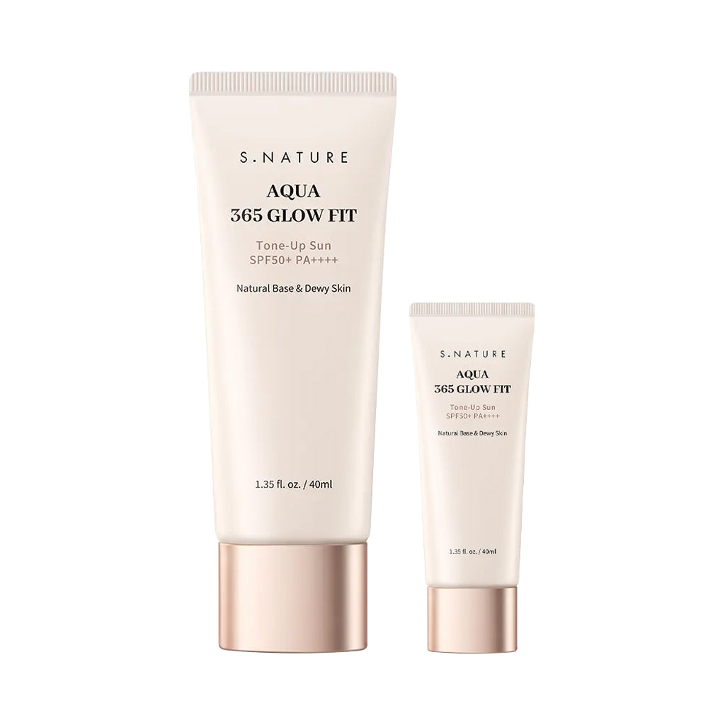 [S.NATURE] Aqua 365 Glow Fit Tone-Up Sun (SPF50+ PA++++) - 1pack (40ml+8ml)
