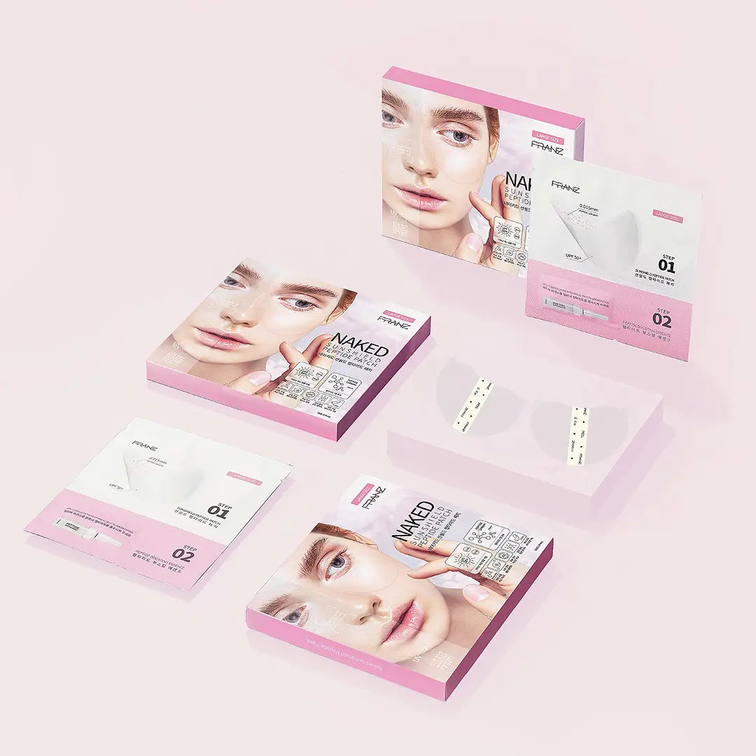 [FRANZ] Naked Sunshield Peptide Patch L Size - 1pack (5pcs x 2ea)