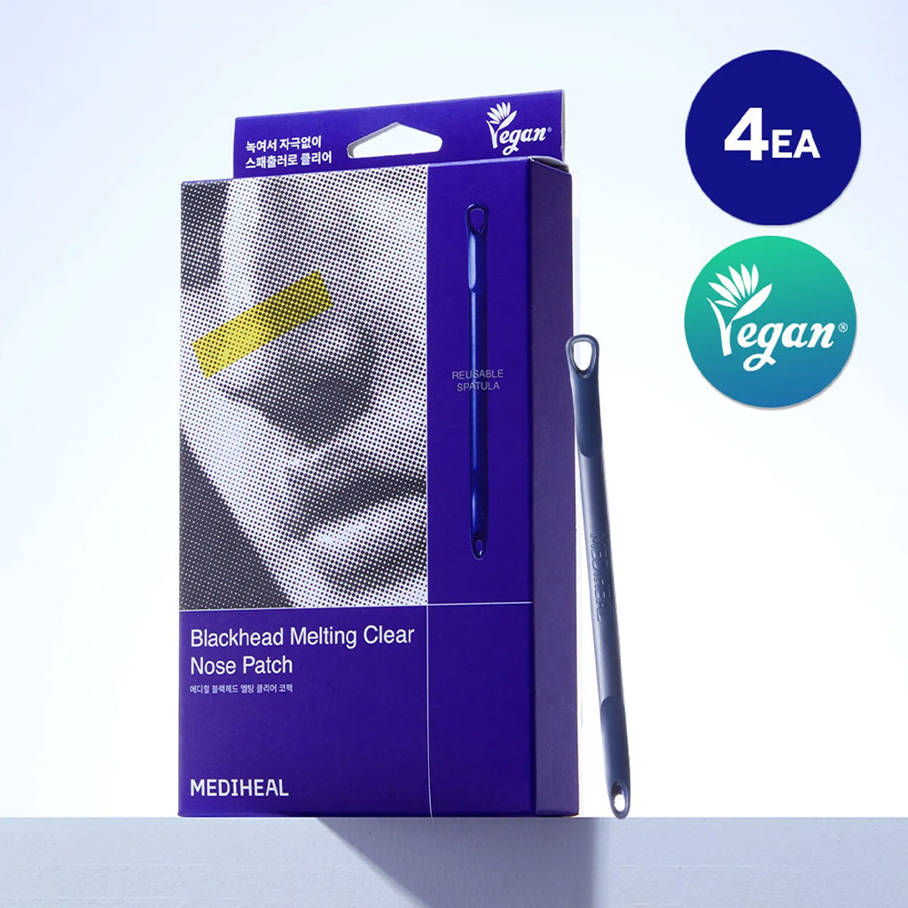 [MEDIHEAL] Blackhead Melting Clear Nose Patch - 1pack (3items x 4ea)