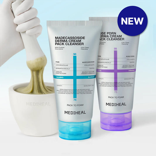 [MEDIHEAL] Derma Cream Pack Cleanser - 120ml