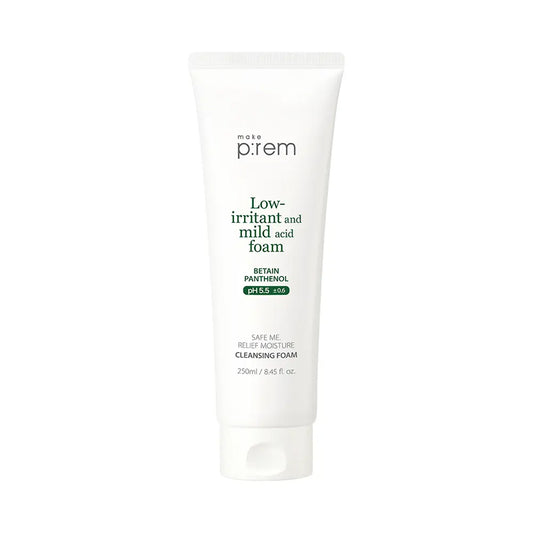 [MAKEPREM] Safe Me Relief Moisture Cleansing Foam - 250ml
