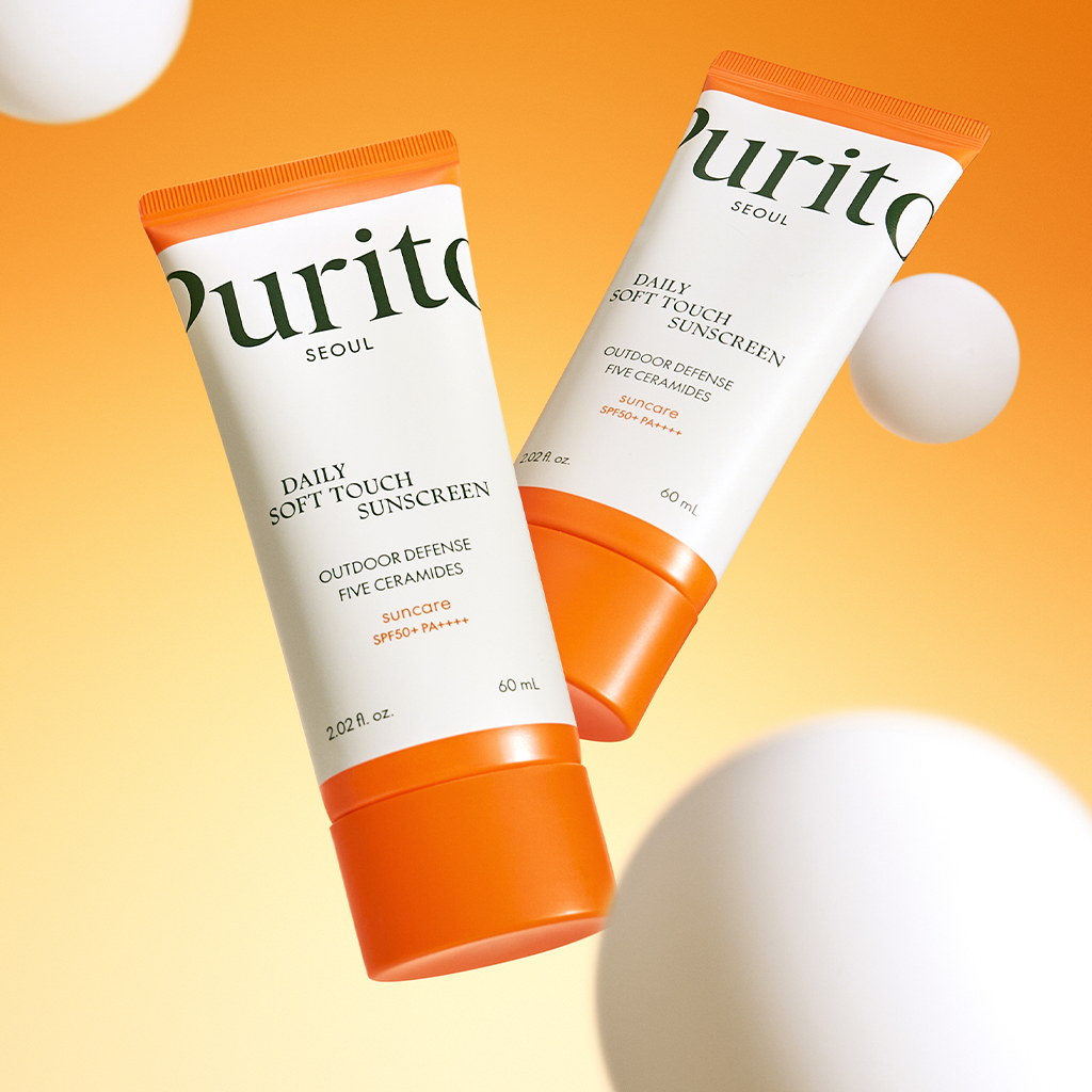 [PURITO] Daily Soft Touch Sunscreen (SPF50+ PA++++) - 60ml