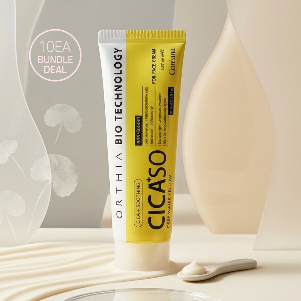 ☆BNDL- [ORTHIA] CICA+ SO Deep Water Yellow - 60ml x 10ea