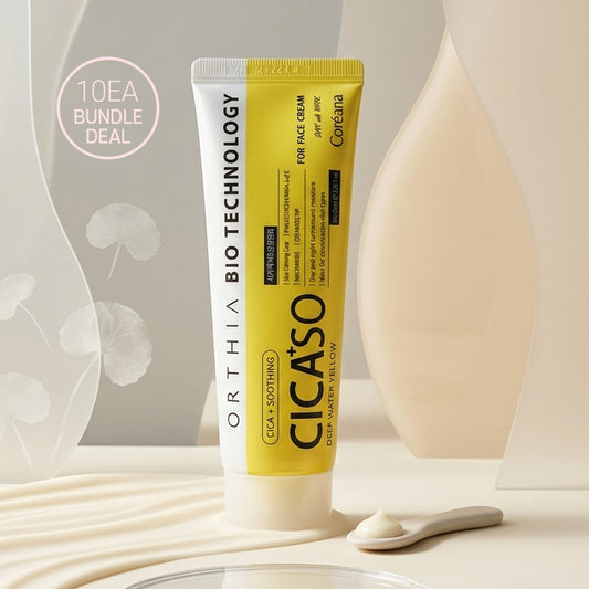 ☆BNDL- [ORTHIA] CICA+ SO Deep Water Yellow - 60ml x 10ea
