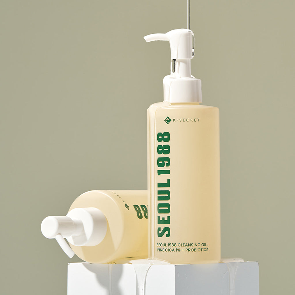 [KSECRET] SEOUL 1988 Cleansing Oil : Pine Cica 1% + Probiotics - 200ml