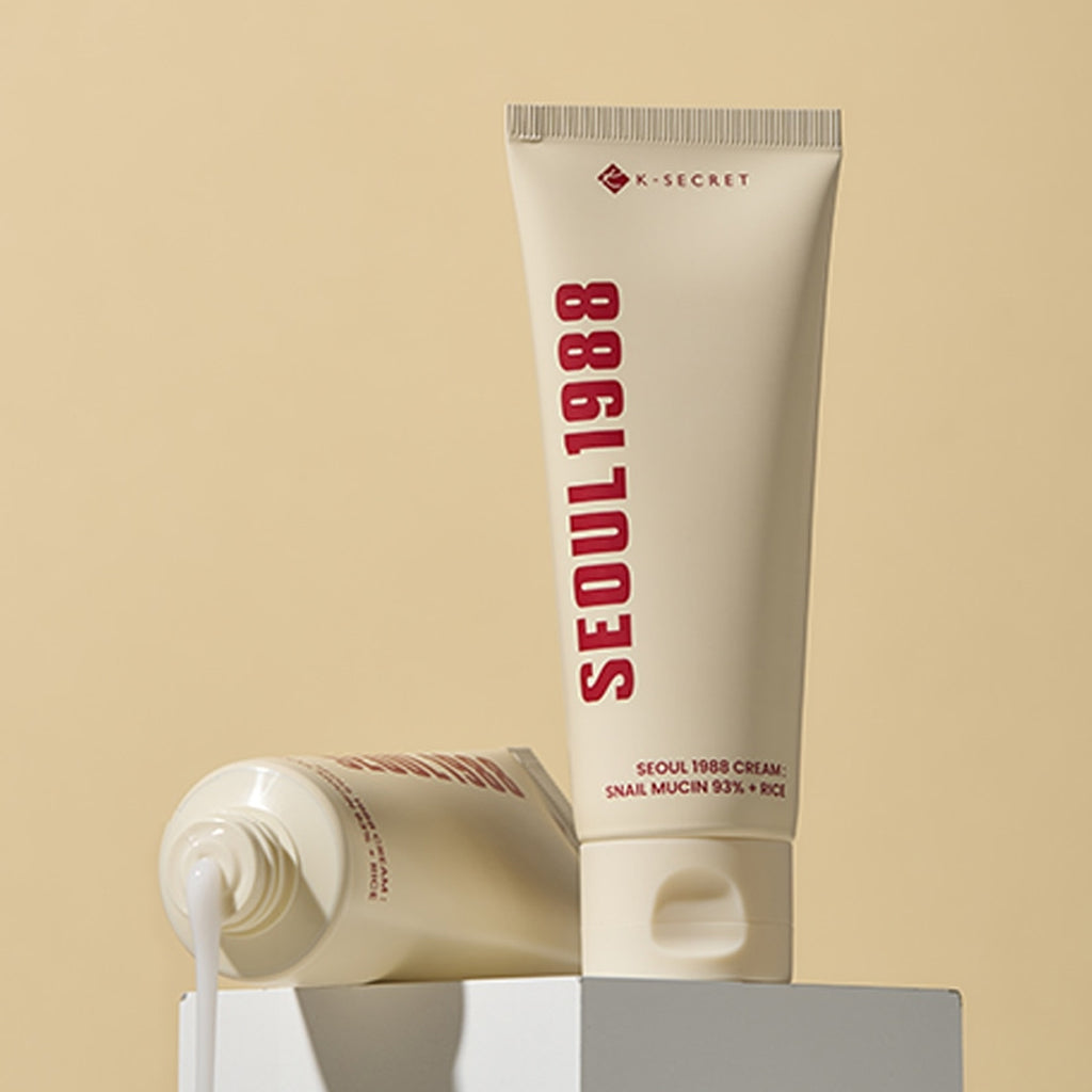 [KSECRET] SEOUL 1988 Cream : Snail Mucin 93% + Rice - 100ml
