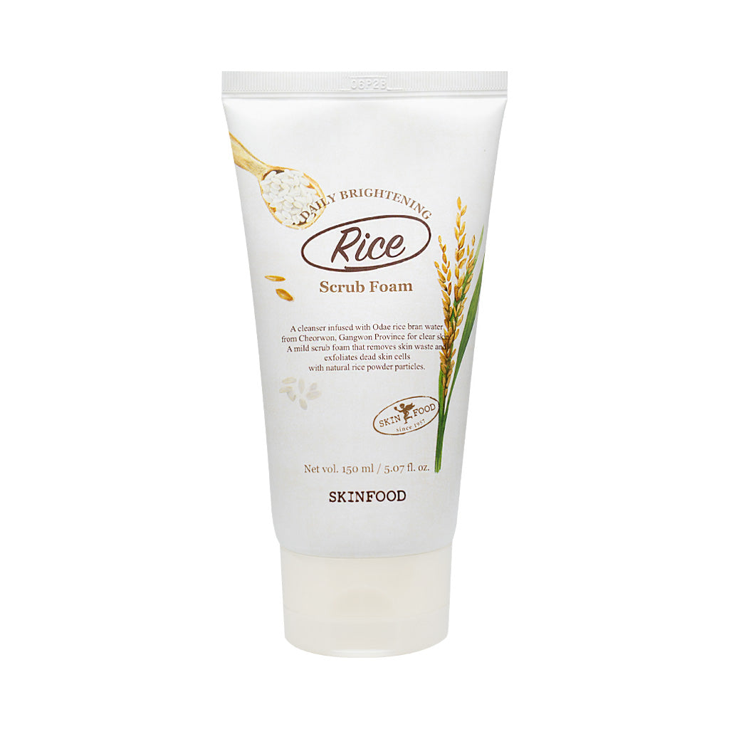 [SKINFOOD] Rice Daily Brightening Scrub Foam - 150ml