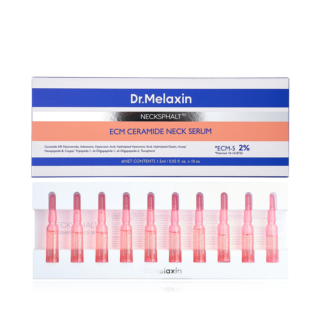 [DR.MELAXIN] Necksphalt ECM Neck Barrier Serum - 1pack (1.5ml x 10ea)