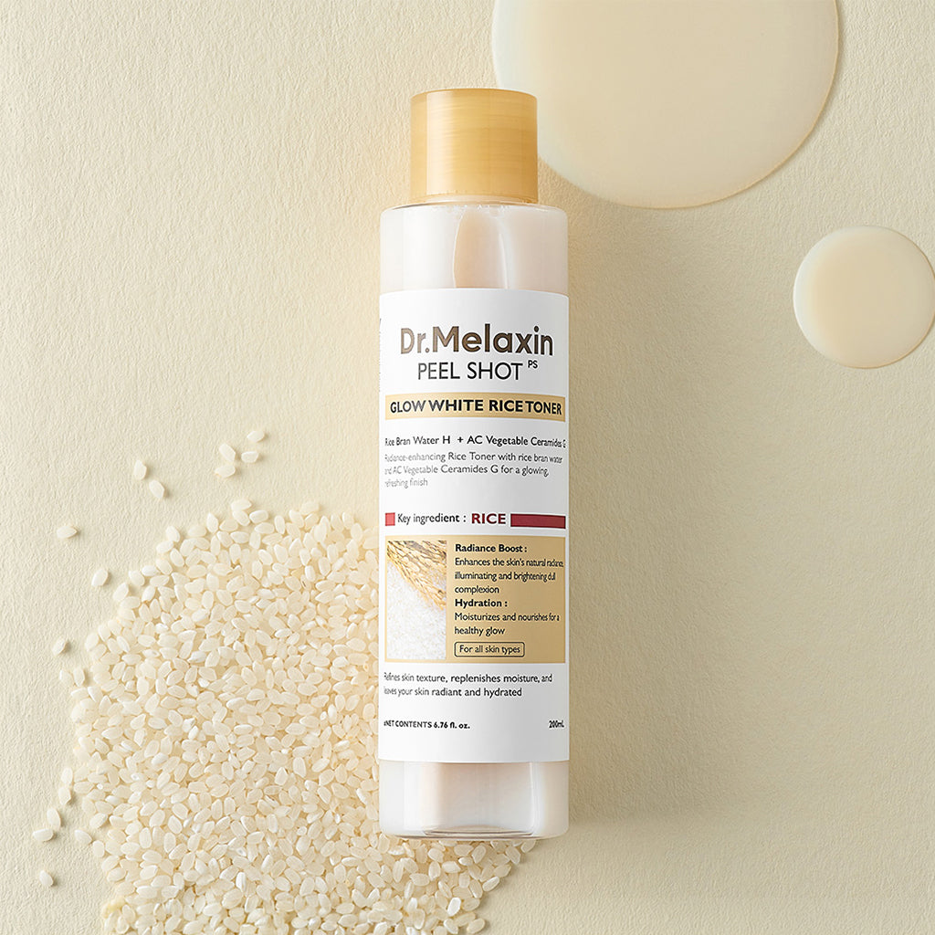 [DR.MELAXIN] Peel Shot Glow Rice Toner - 200ml