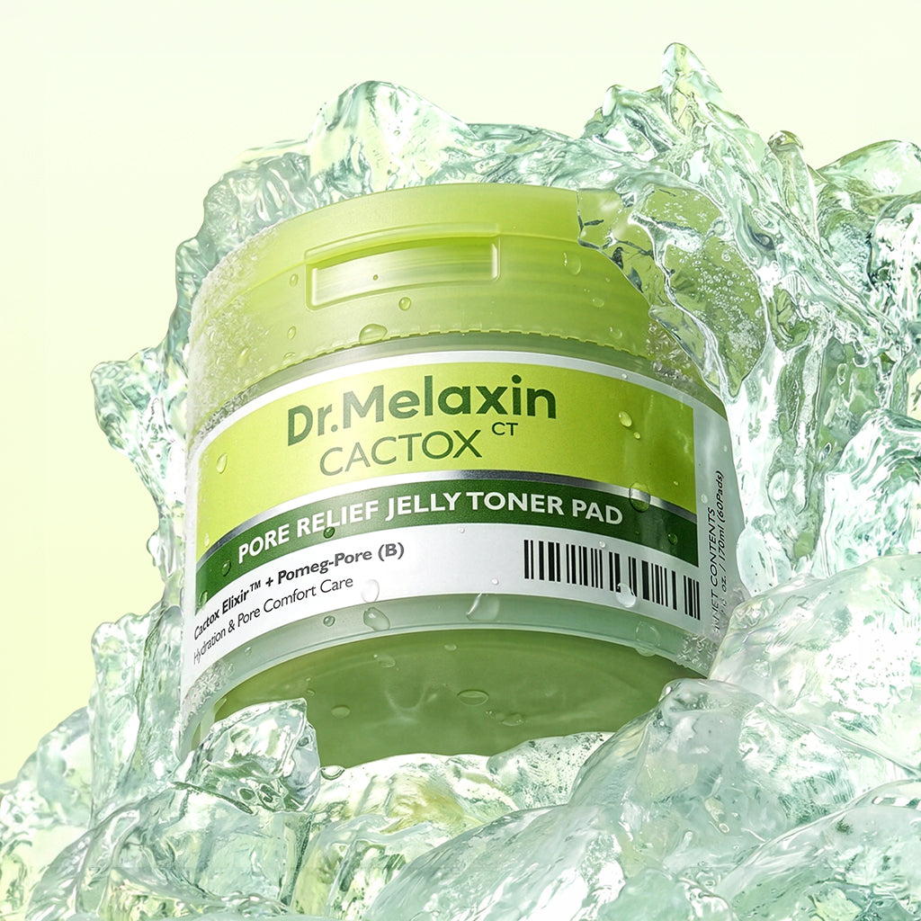 [DR.MELAXIN] CACTOX Pore Relief Jelly Toner 60 Pads - 1pack (170ml/60ea)