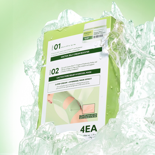 [DR.MELAXIN] CACTOX De-Puffing Pore Tox Gel Mask - 1pack (36g x 4ea)