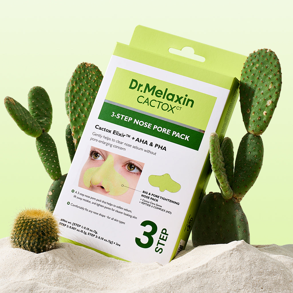 [DR.MELAXIN] CACTOX 3-Step Nose Mask Pack - 1pack (3items)