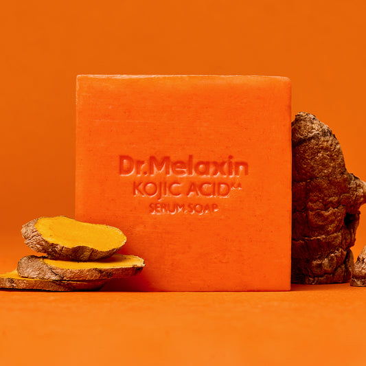 [DR.MELAXIN] Kojic Acid Turmeric Serum Soap - 110g