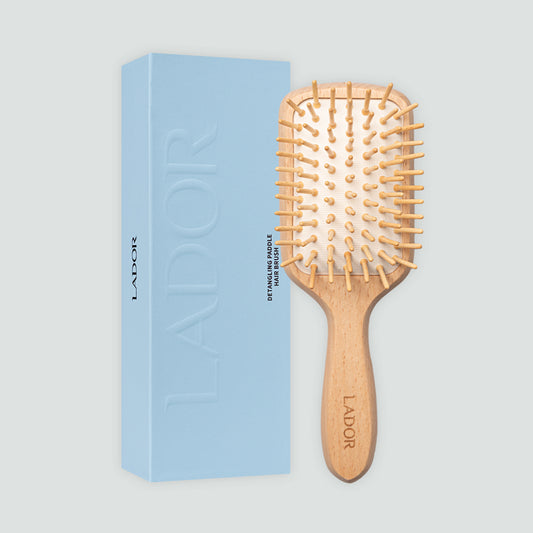 [LADOR] Detangling Paddle Hair Brush #02 Beige - 1ea