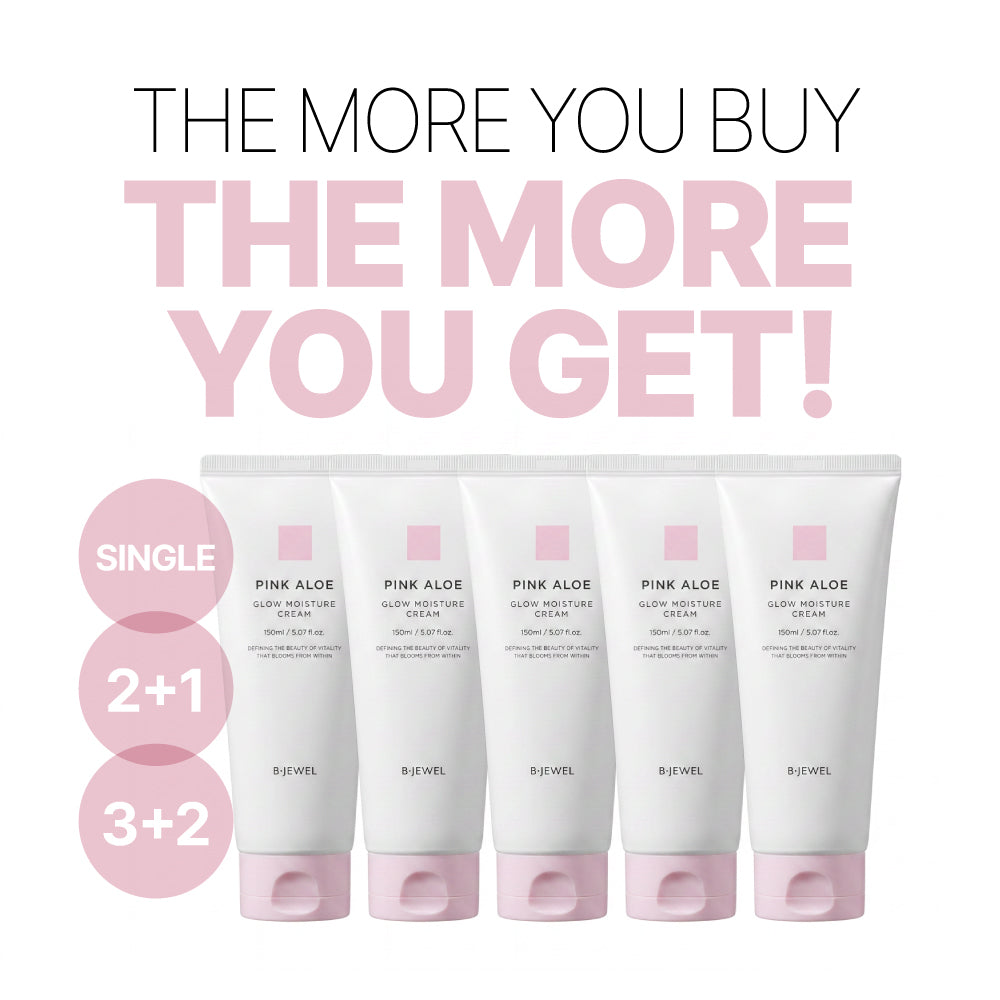 [BJEWEL] Pink Aloe Glow Moisture Cream - 50ml [EXP 2026-10-10]