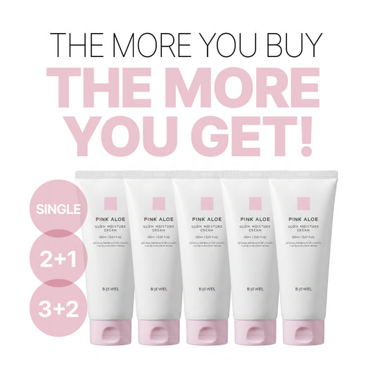 [BJEWEL] Pink Aloe Glow Moisture Cream - 50ml [EXP 2026-10-10]