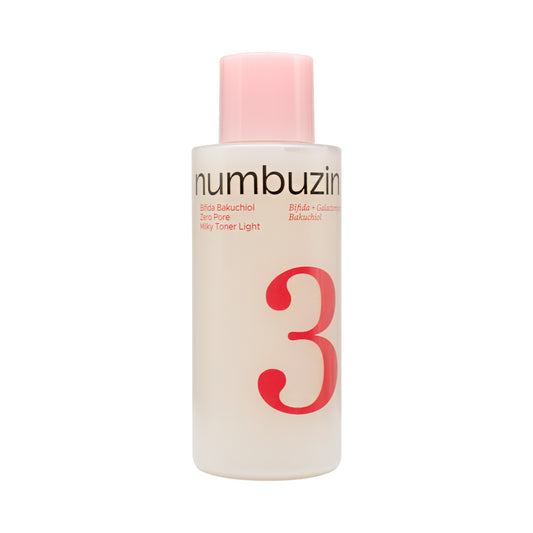 [NUMBUZIN] No.3 Bifida Bakuchiol Zero Pore Milky Toner Light - 200ml