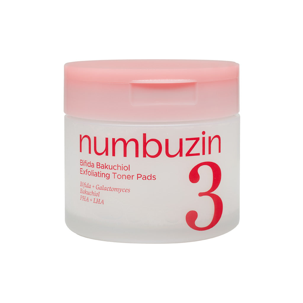 [NUMBUZIN] No.3 Bifida Bakuchiol Exfoliating Toner Pads - 190ml