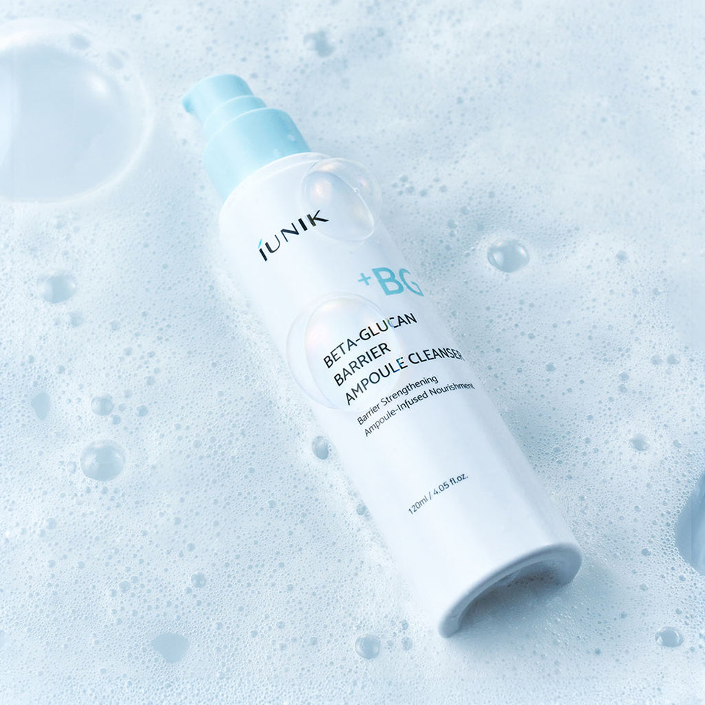 [IUNIK] Beta-Glucan Barrier Ampoule Cleanser - 120ml