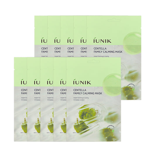 [IUNIK] Centella Family Calming Mask - 1pack (10ea)
