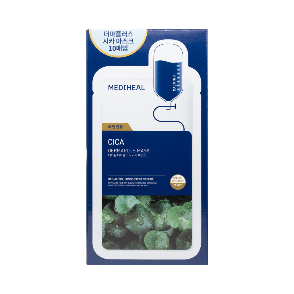 [MEDIHEAL] Dermaplus Cica Mask - 1pack (10ea)