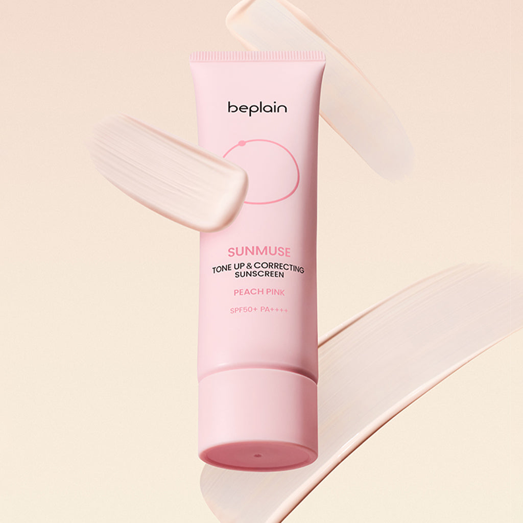 [BEPLAIN] Sun Muse Tone Up & Correcting Sunscreen Peach Pink (SPF50+ PA++++) - 50ml