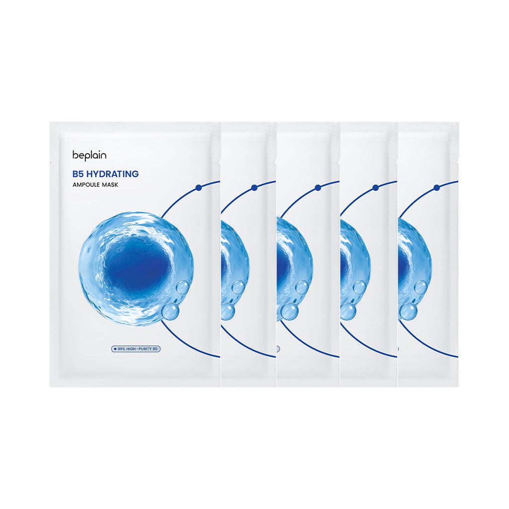 [BEPLAIN] B5 Hydrating Ampoule Mask - 1pack (5ea)