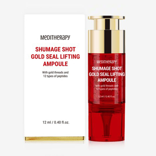 [MEDITHERAPY] Shumage Shot Gold Seal Lifting Ampoule - 12ml