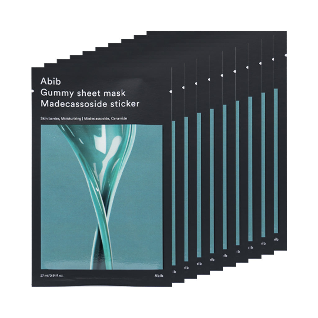 [ABIB] Gummy Sheet Mask Madecassoside Sticker - 1pack (27mlx10ea)