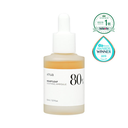 [ANUA] Heartleaf 80% Soothing Ampoule - 30ml