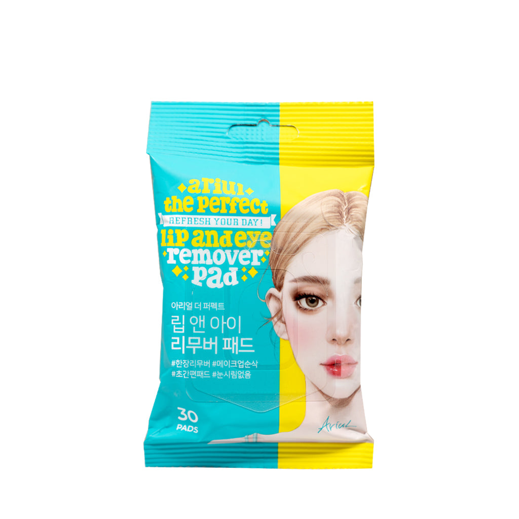 [ARIUL] The Perfect Purefull Lip And Eye Remover Pad (2025) - 55ml(30pads)