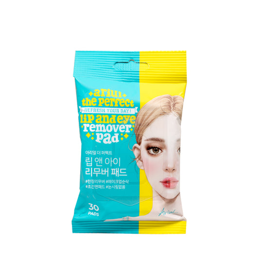 [ARIUL] The Perfect Purefull Lip And Eye Remover Pad (2025) - 55ml(30pads)